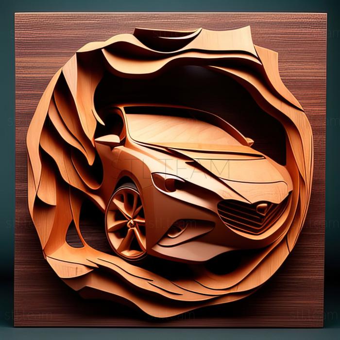 3D model Mazda3 (STL)